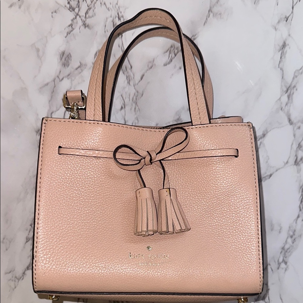 Kate Spade Pink Leather Small Satchel Bag